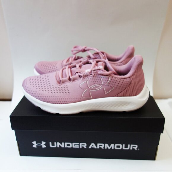 Under Armour Women's Charged Persuit 3 SNEAKERS, 7.5, Rose Pink NIB! - Picture 3 of 11